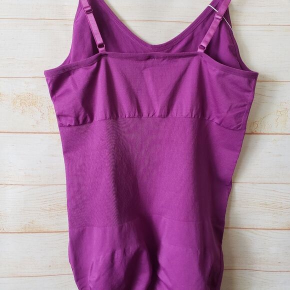 HeyShape Stretchy Snatched Slimming Shapewear Bodysuit Purple Women's Size XXL - Picture 7 of 12